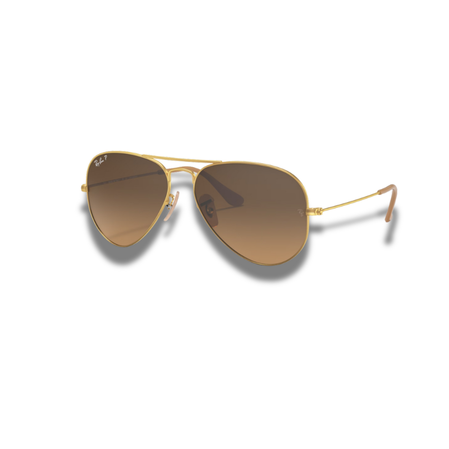 Gafas RB Aviator Gradient Brown