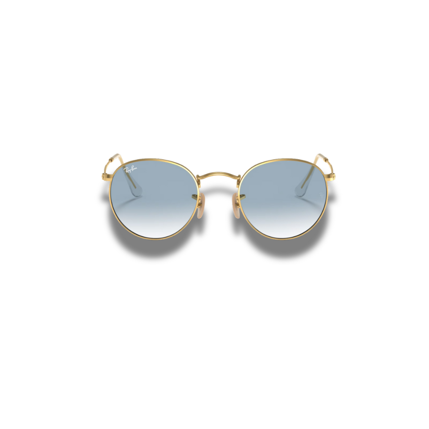 Gafas RB Round Metal Blue Degrade