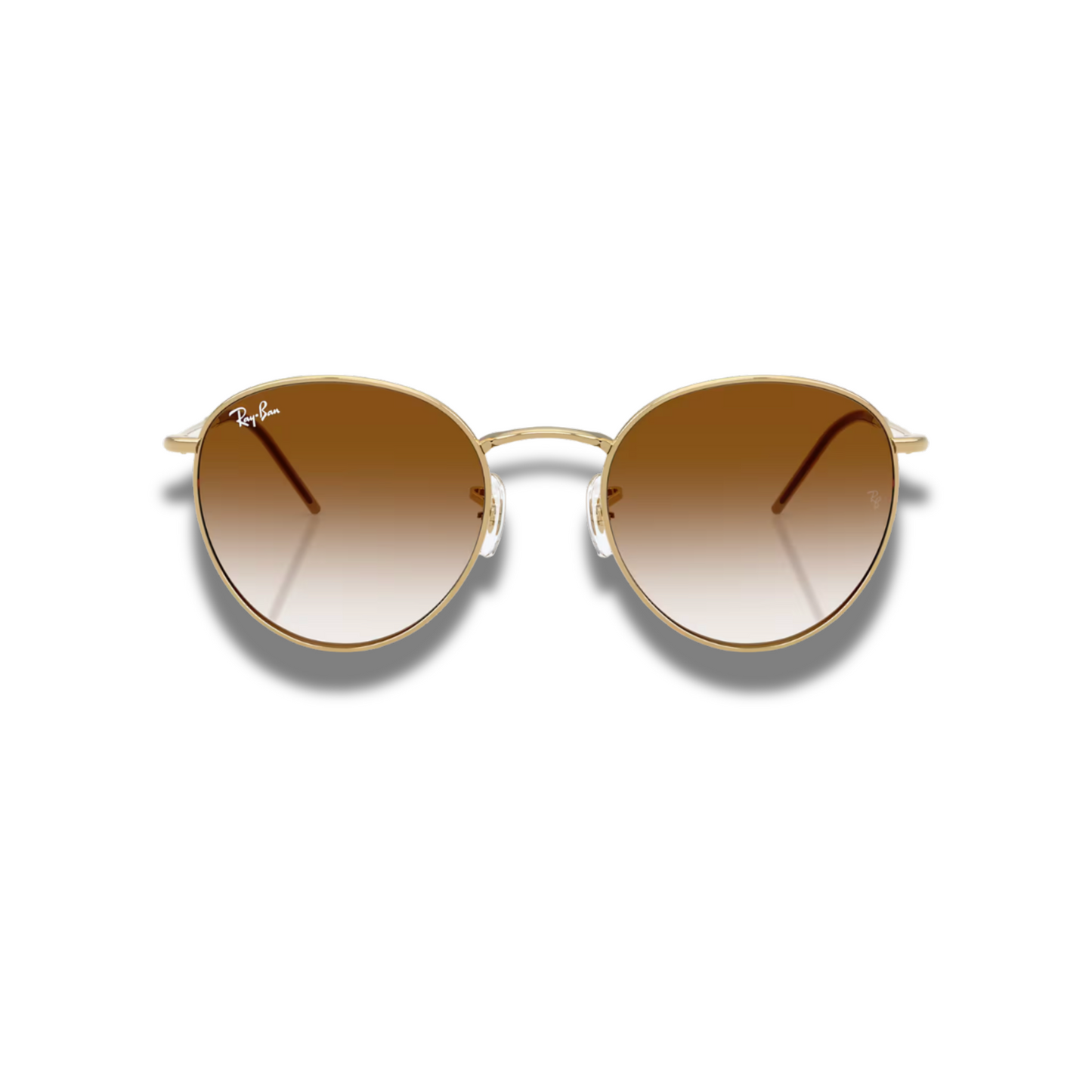 Gafas RB Round Reverse Gradient Brown