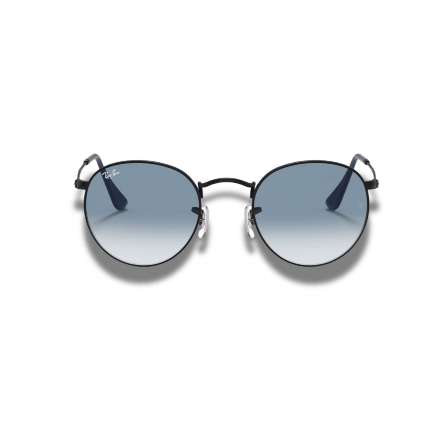 Gafas RB Round Metal Black Blue