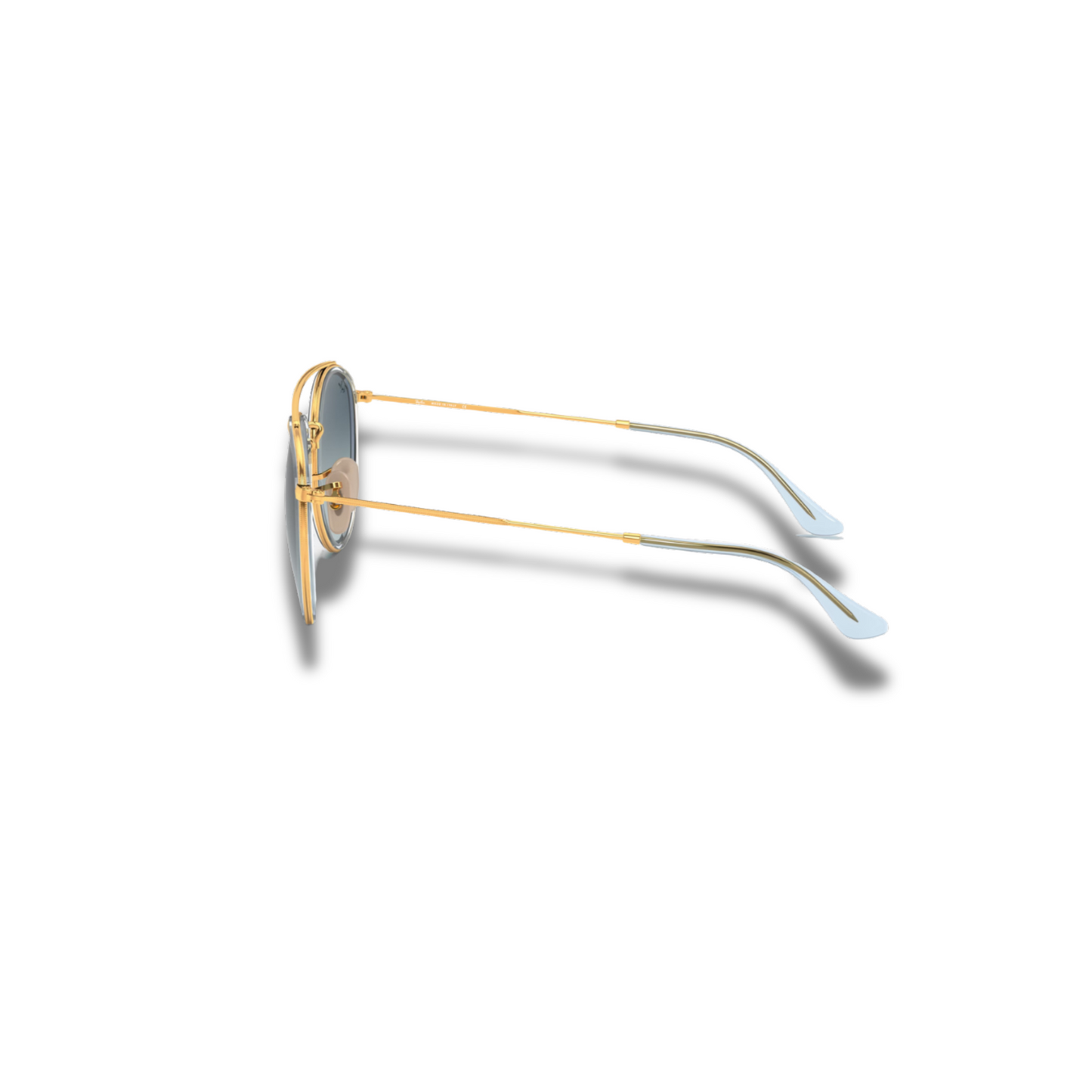 Gafas RB Round Double Bridge Blue