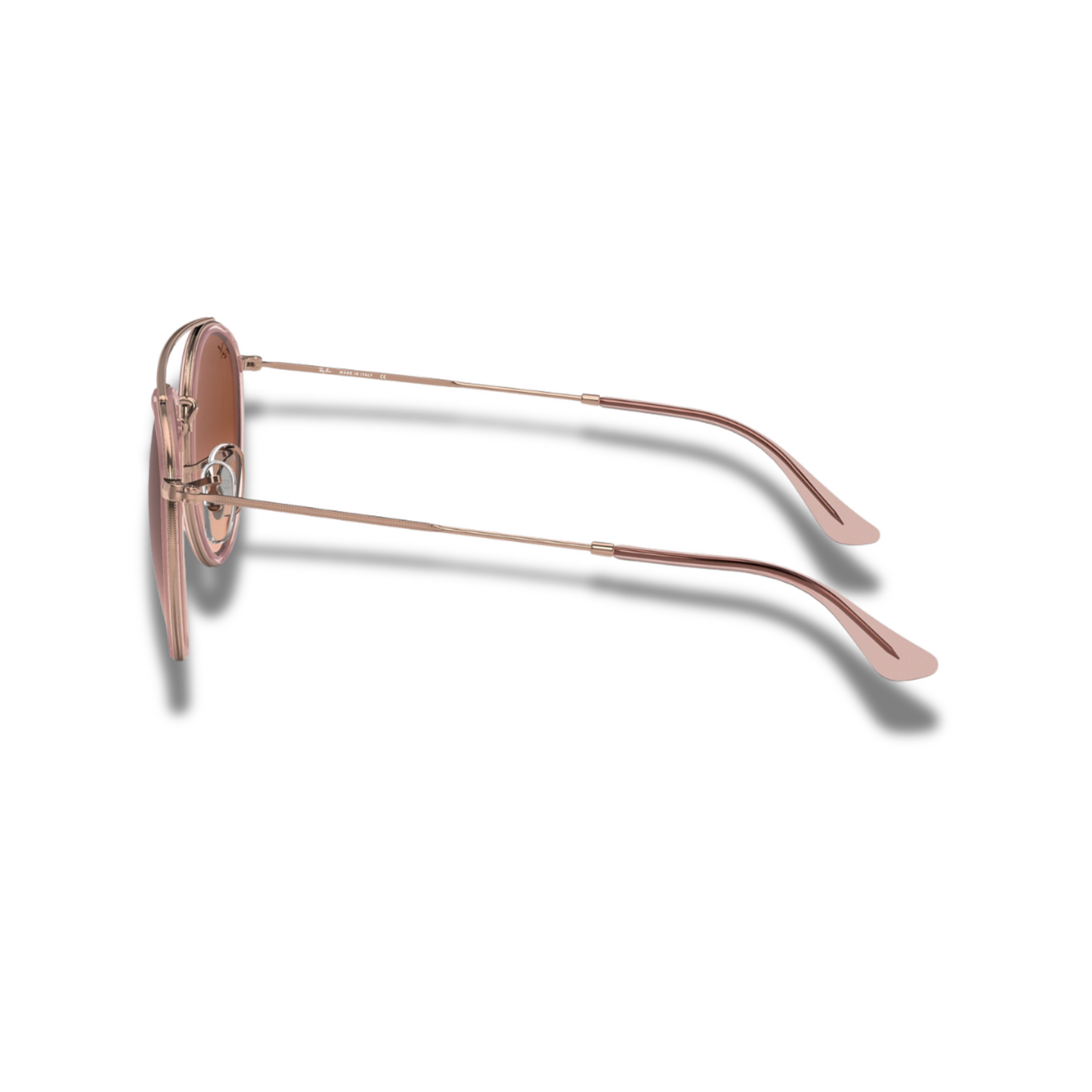 Gafas RB Round Double Bridge Gradient Brown