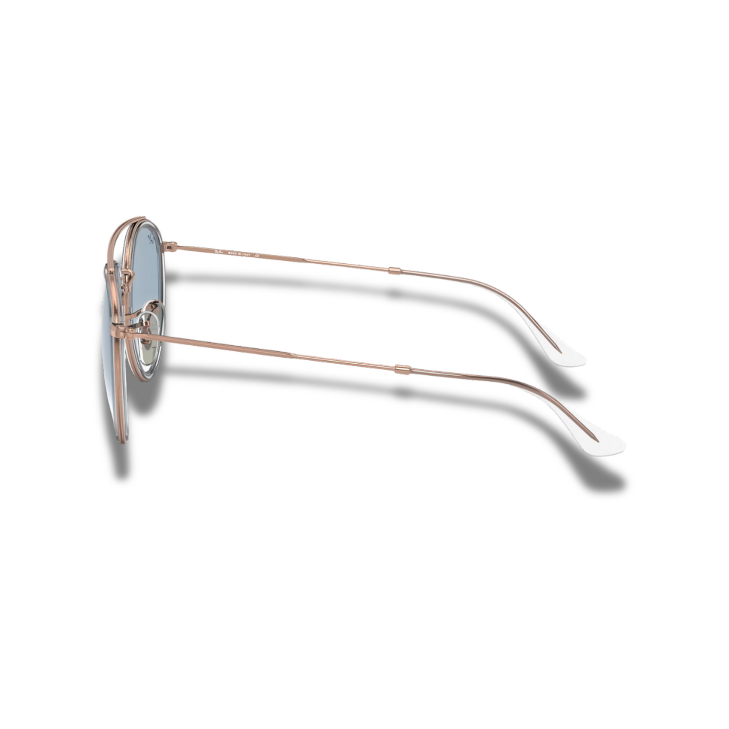 Gafas RB Round Double Bridge Light Blue