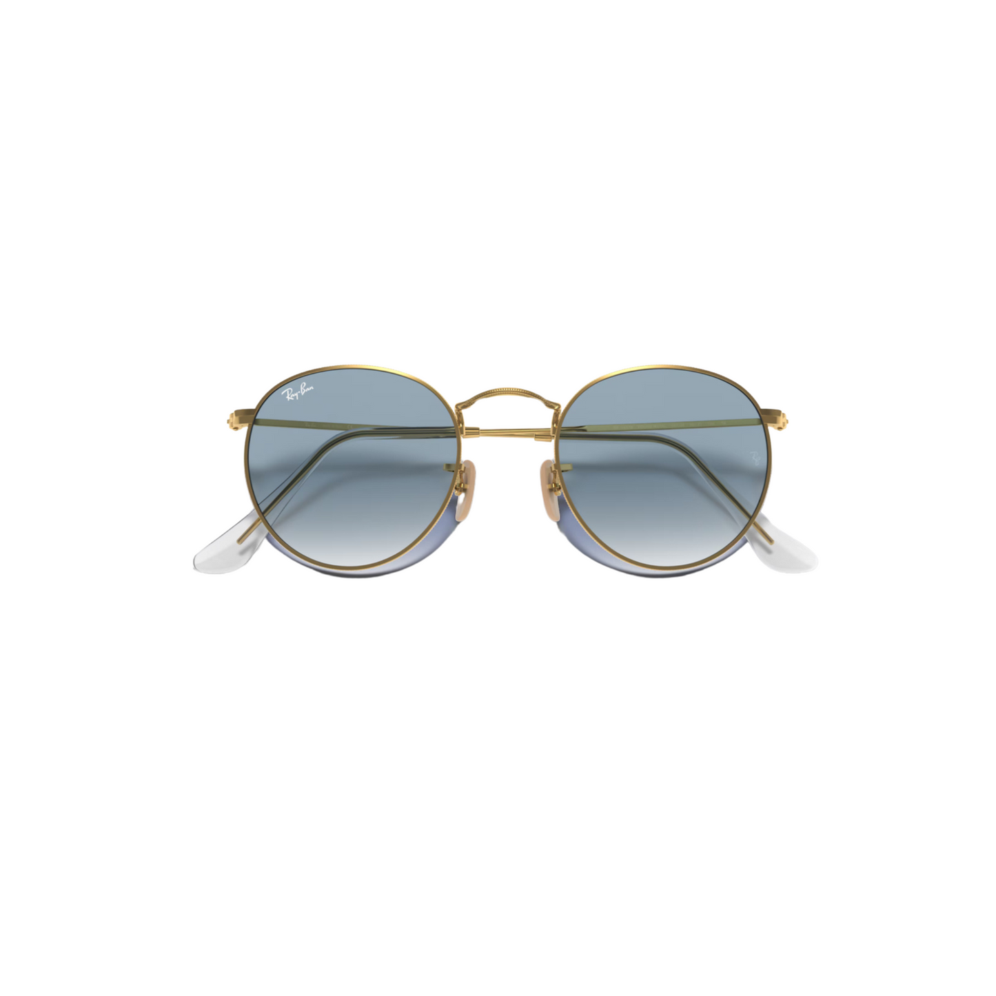 Gafas RB Round Metal Blue Degrade