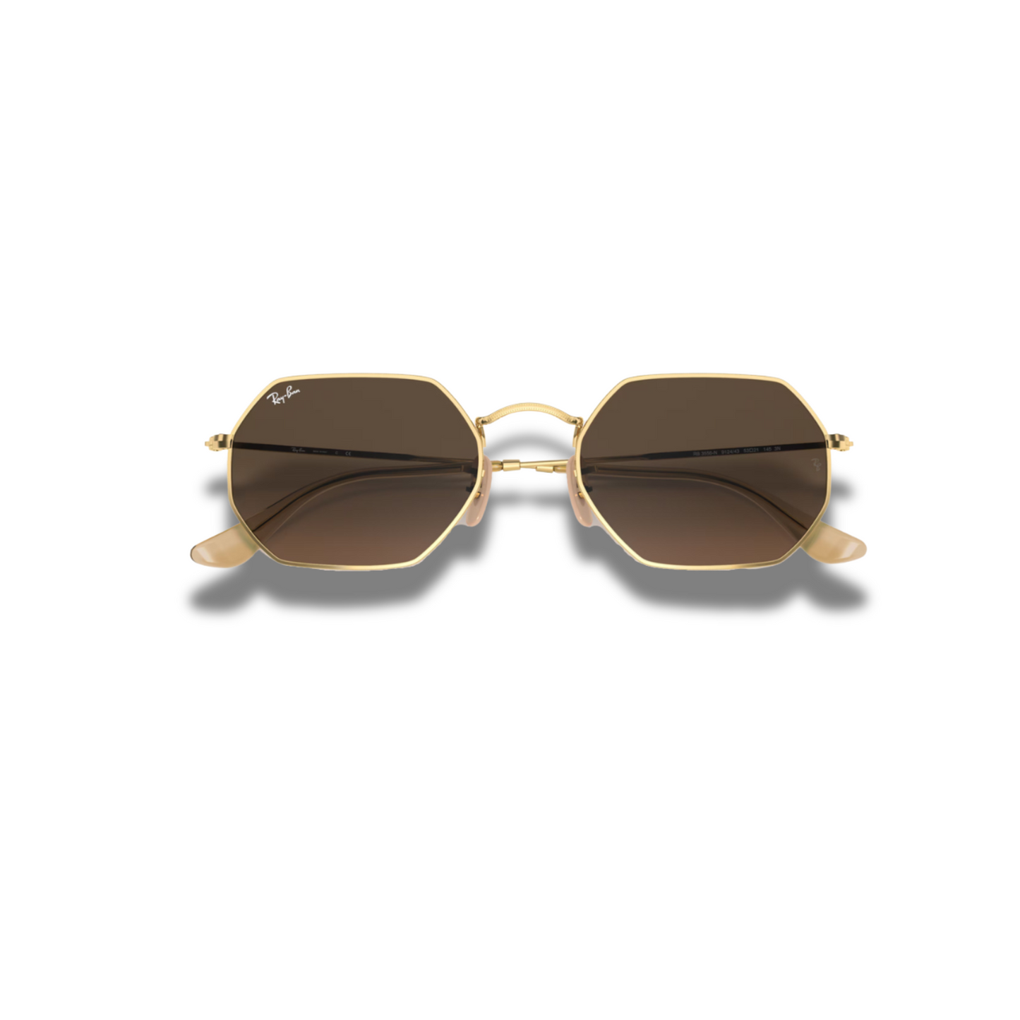 Gafas RB Octagonal Brown