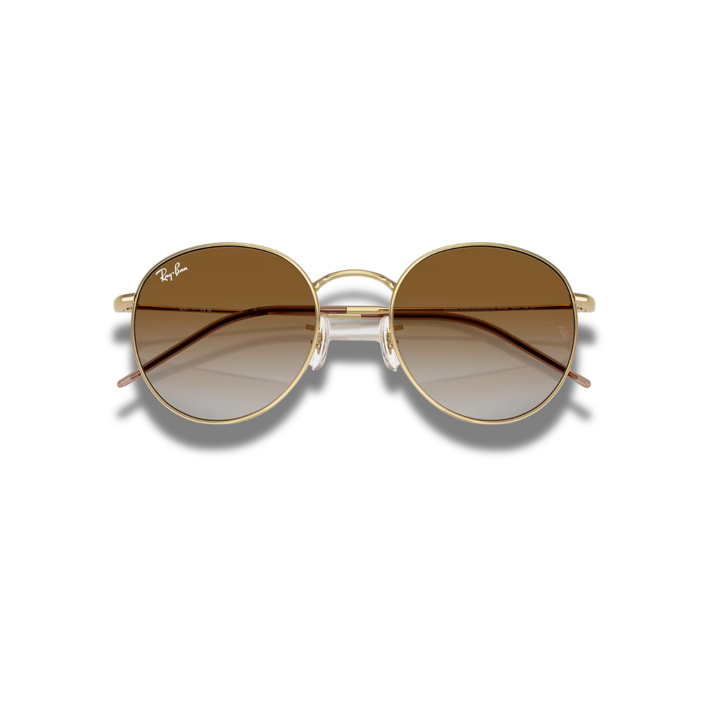 Gafas RB Round Reverse Gradient Brown