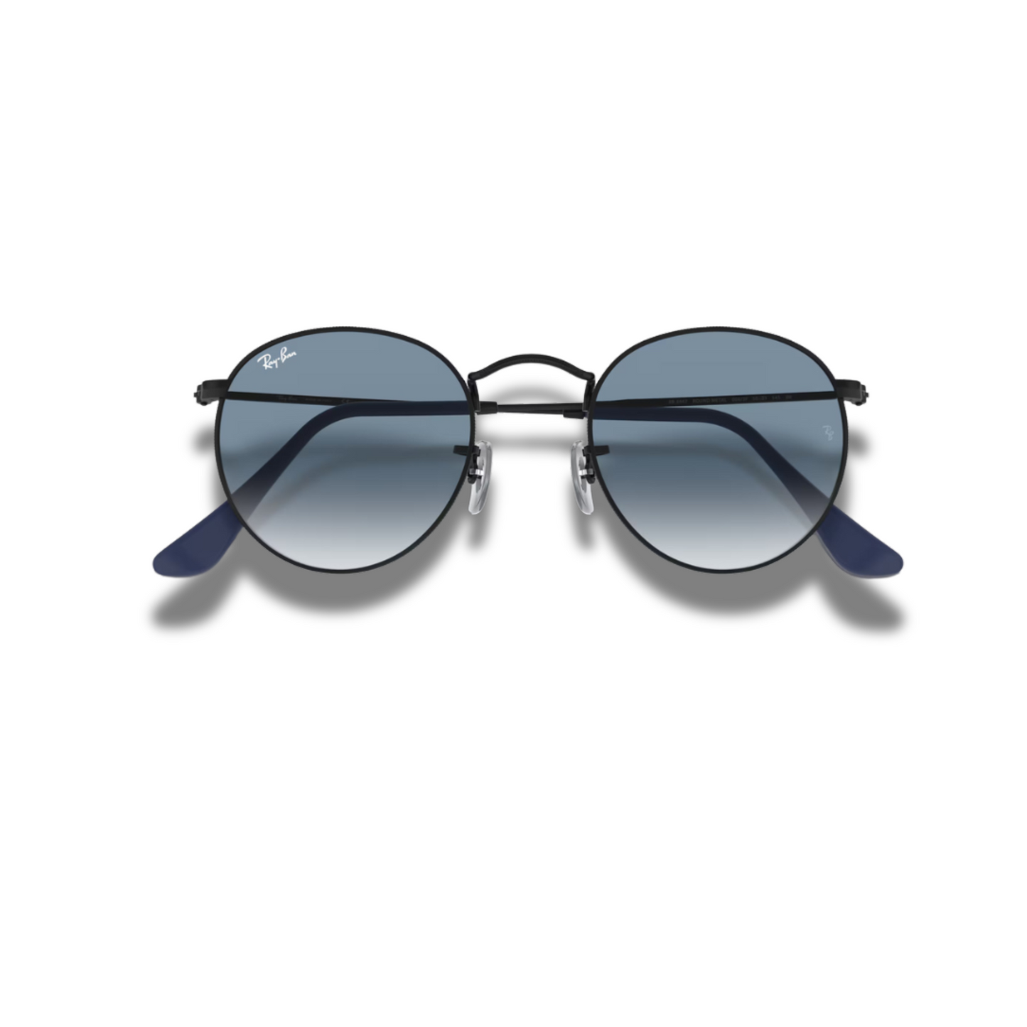 Gafas RB Round Metal Black Blue
