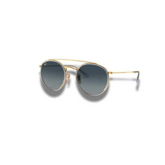 Gafas RB Round Double Bridge Blue