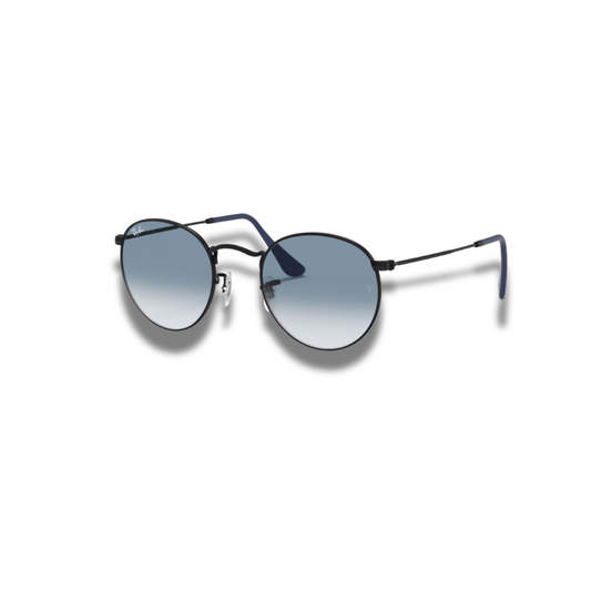 Gafas RB Round Metal Black Blue