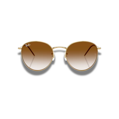 Gafas RB Round Reverse Gradient Brown