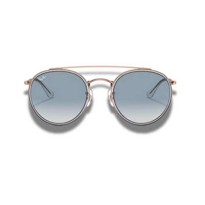 Gafas RB Round Double Bridge Light Blue