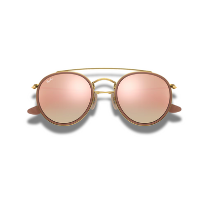 Gafas RB Round Double Bridge Rose Flash