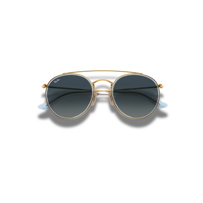 Gafas RB Round Double Bridge Blue