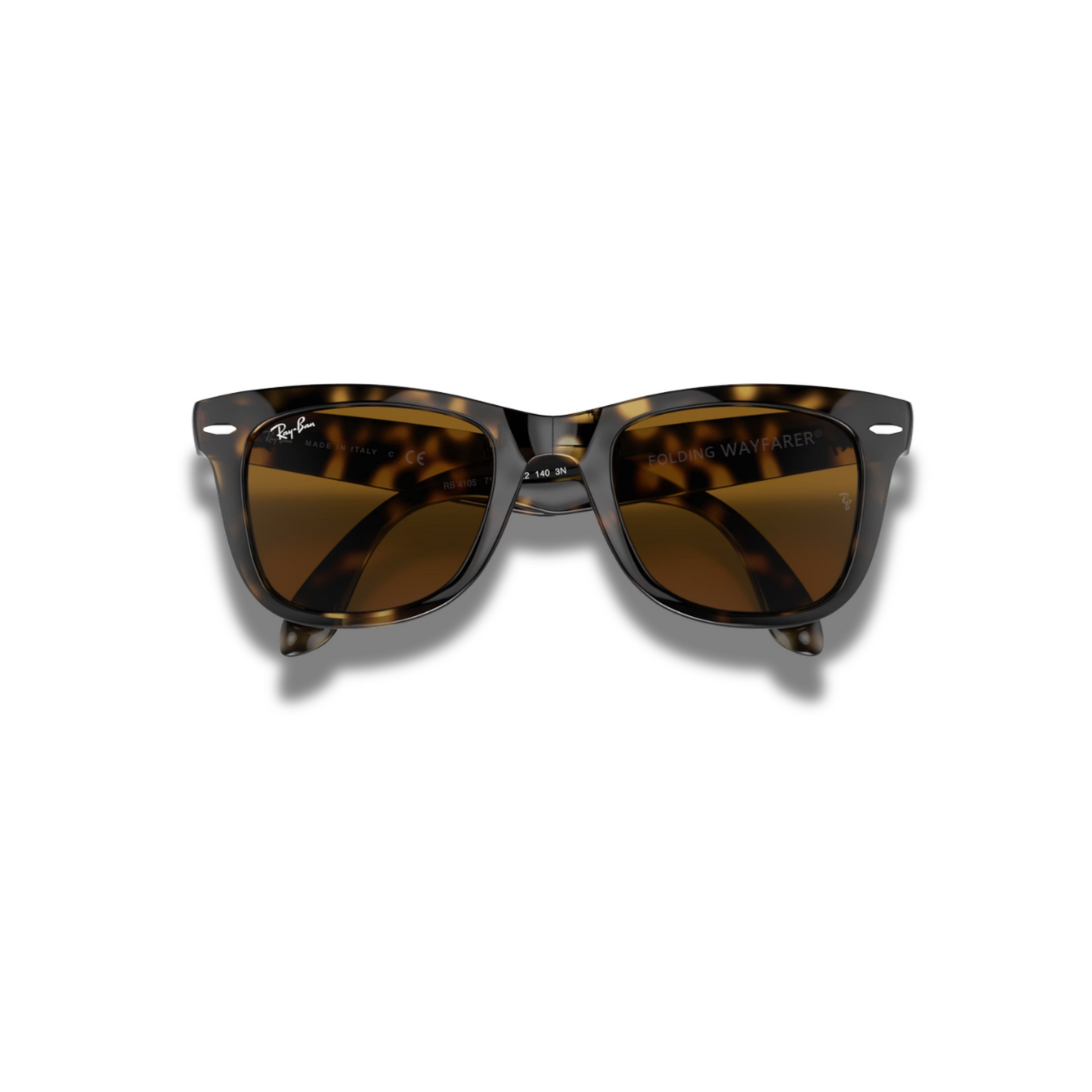 Gafas RB Wayfarer Folding Carey Brown